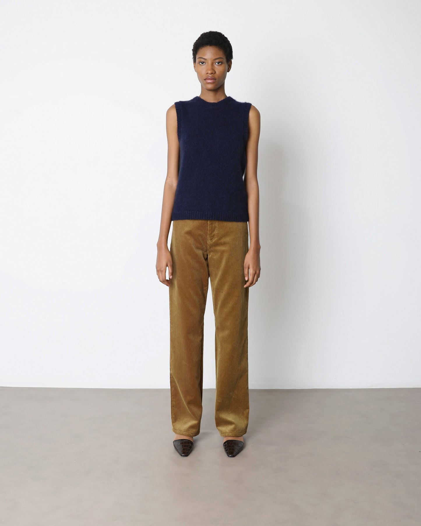 Mabel Vest in Silk Cashmere