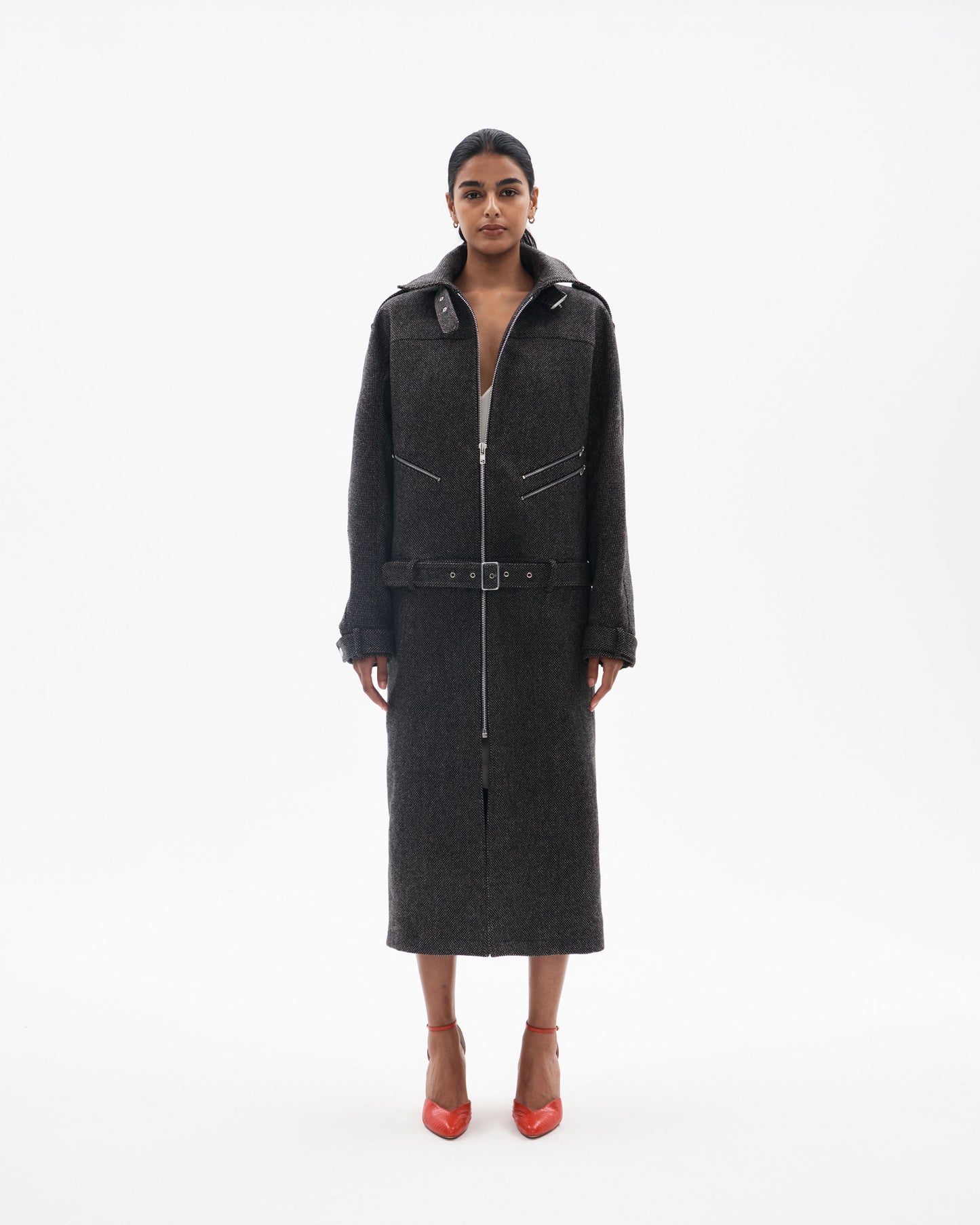 Anna Coat in Tweed