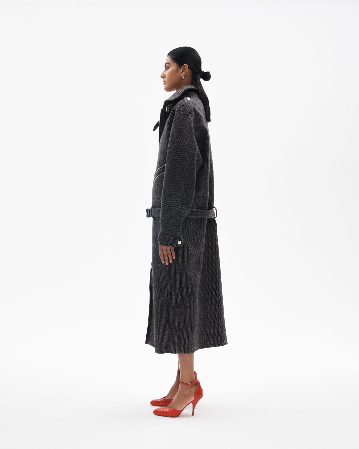 Anna Coat in Tweed