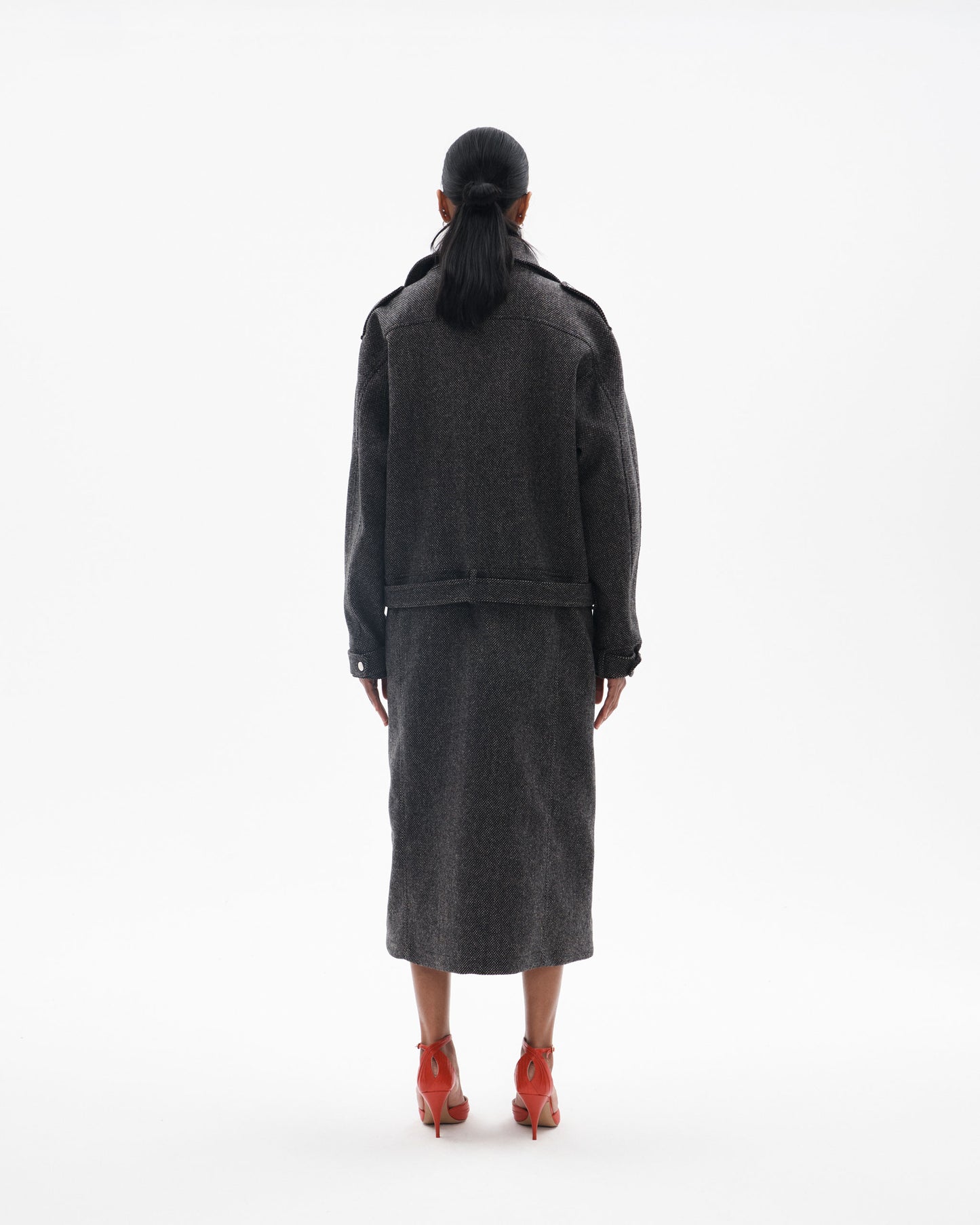 Anna Coat in Tweed