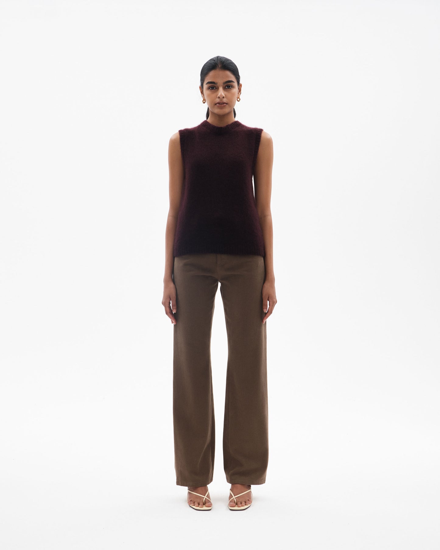 Mabel Vest in Silk Cashmere