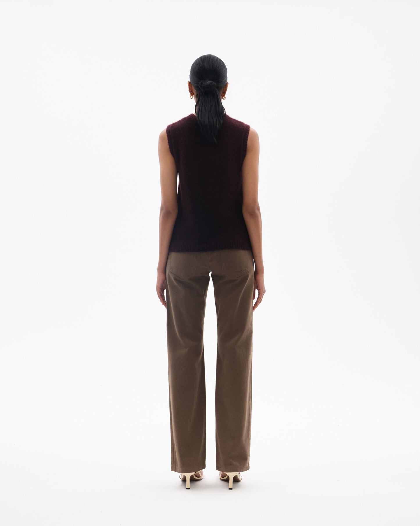 Mabel Vest in Silk Cashmere
