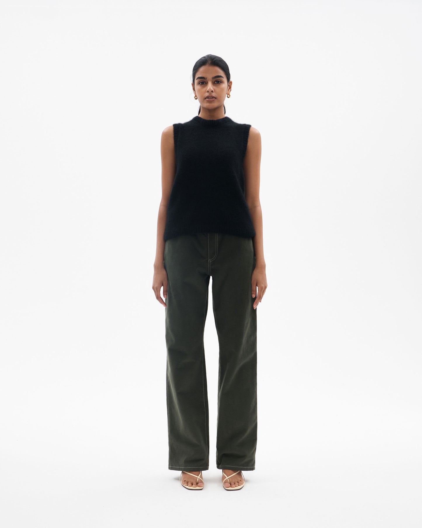 Mabel Vest in Silk Cashmere