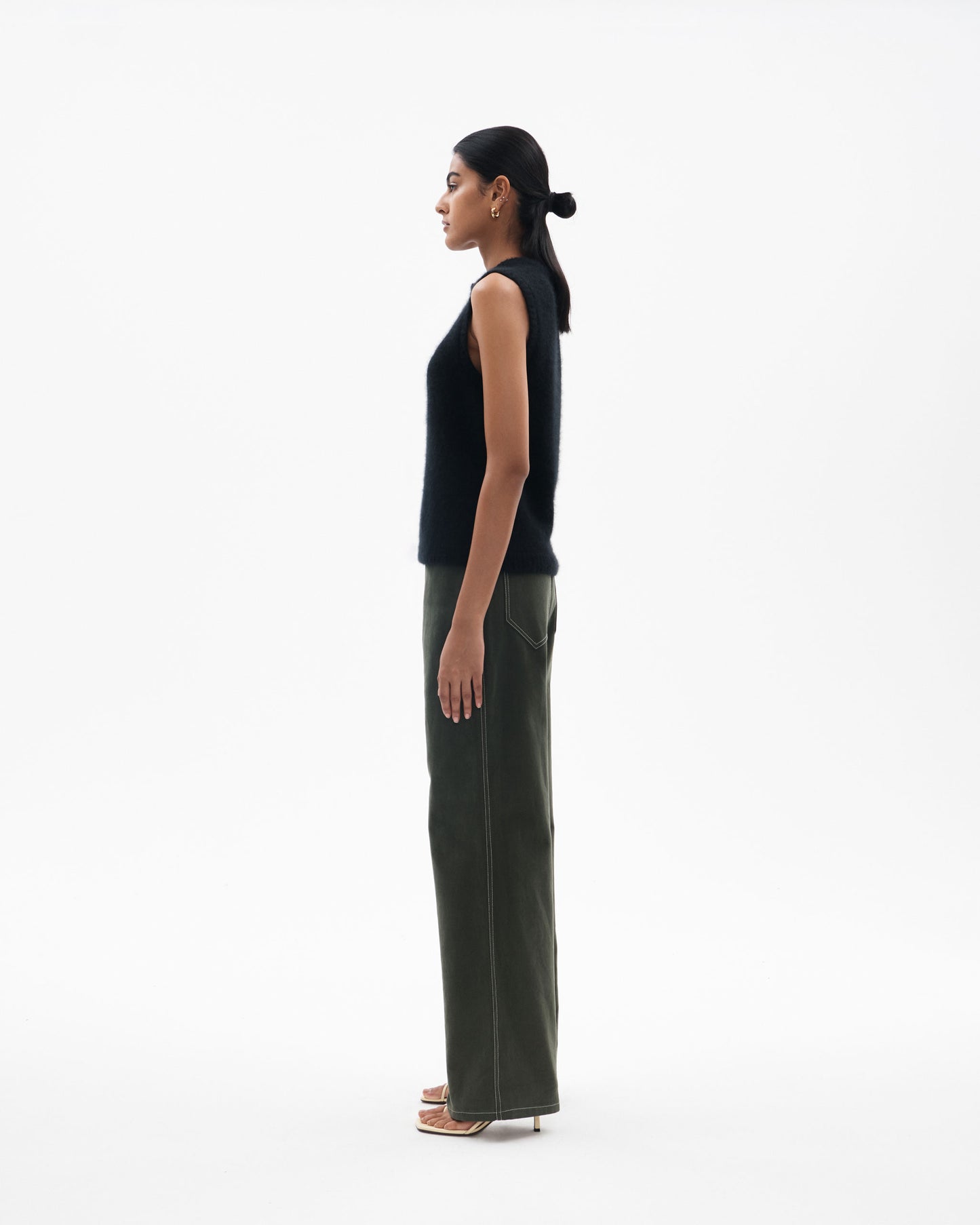 Mabel Vest in Silk Cashmere