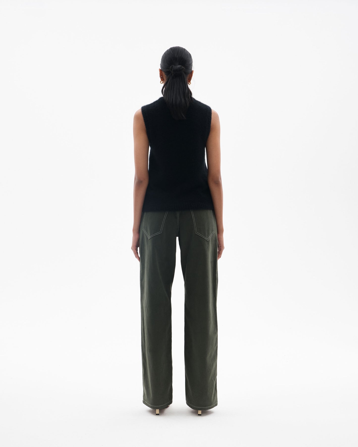 Mabel Vest in Silk Cashmere
