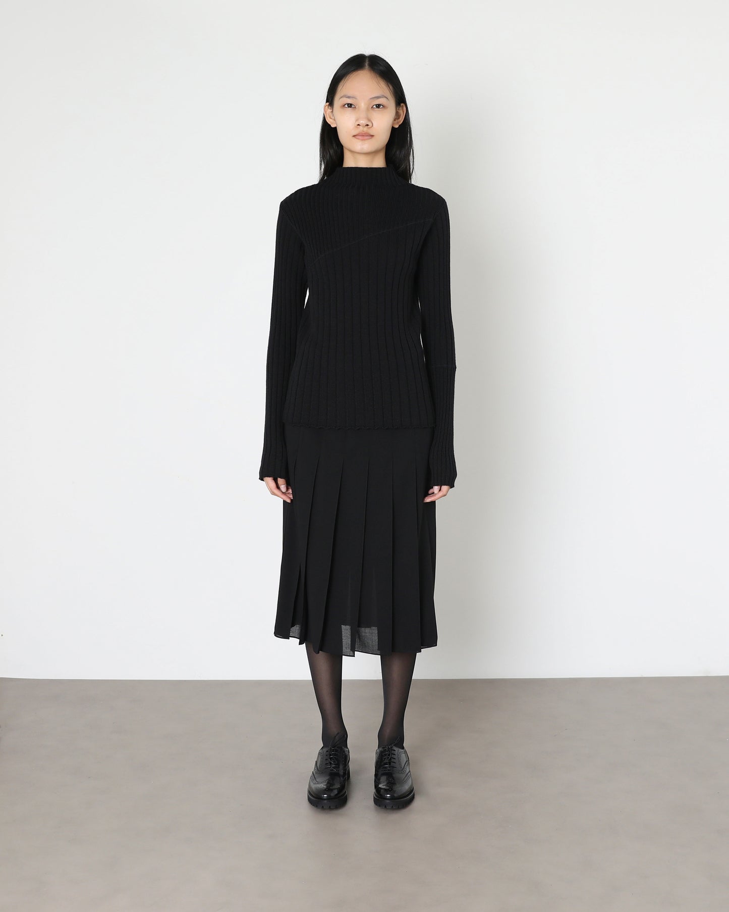 Sylvie Skirt in Wool Crepe