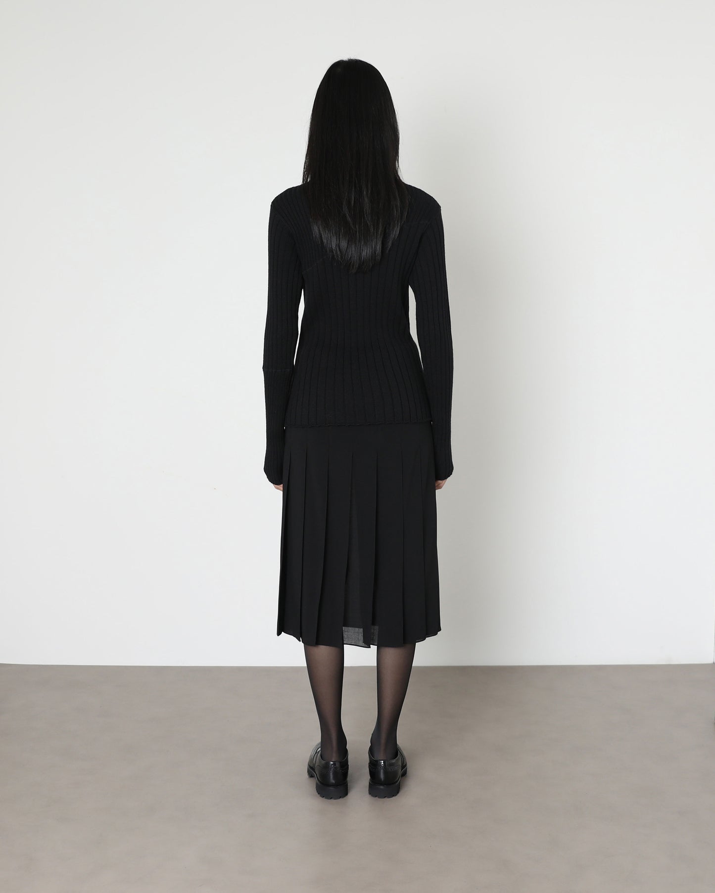 Sylvie Skirt in Wool Crepe