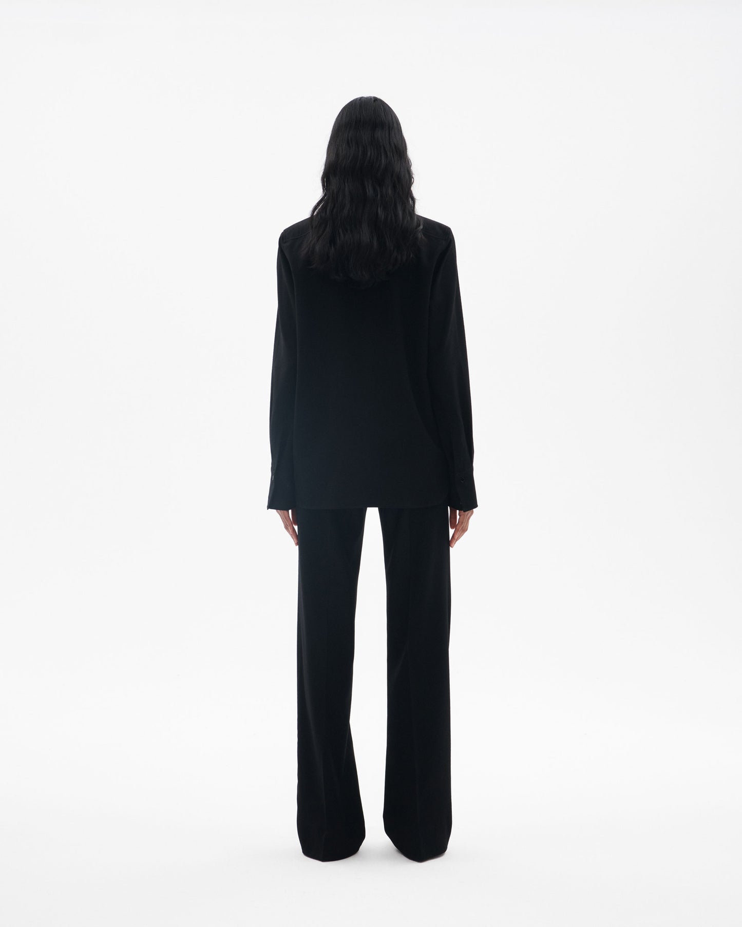 Peggy Shirt in Brushed Wool