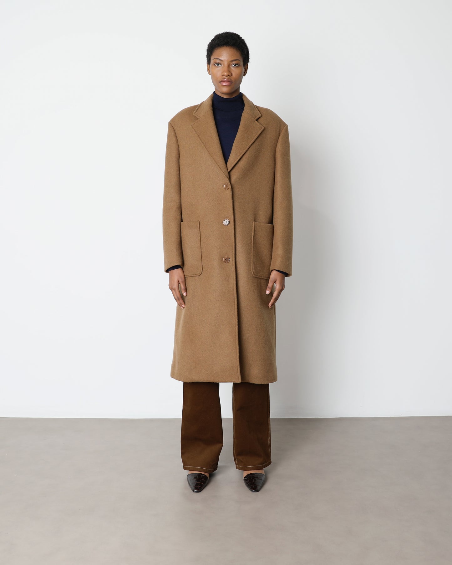 Grandpa Coat in Cashmere
