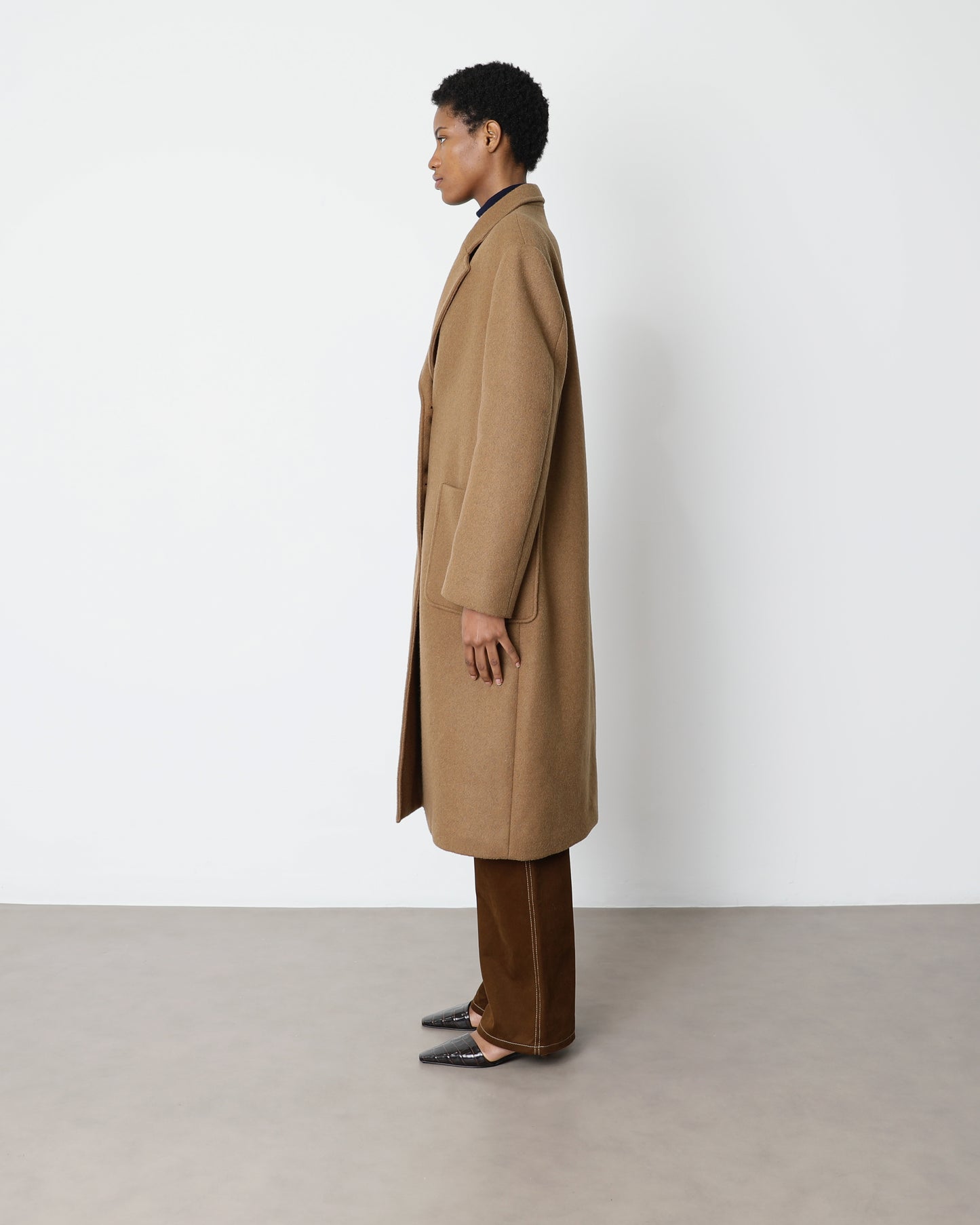 Grandpa Coat in Cashmere