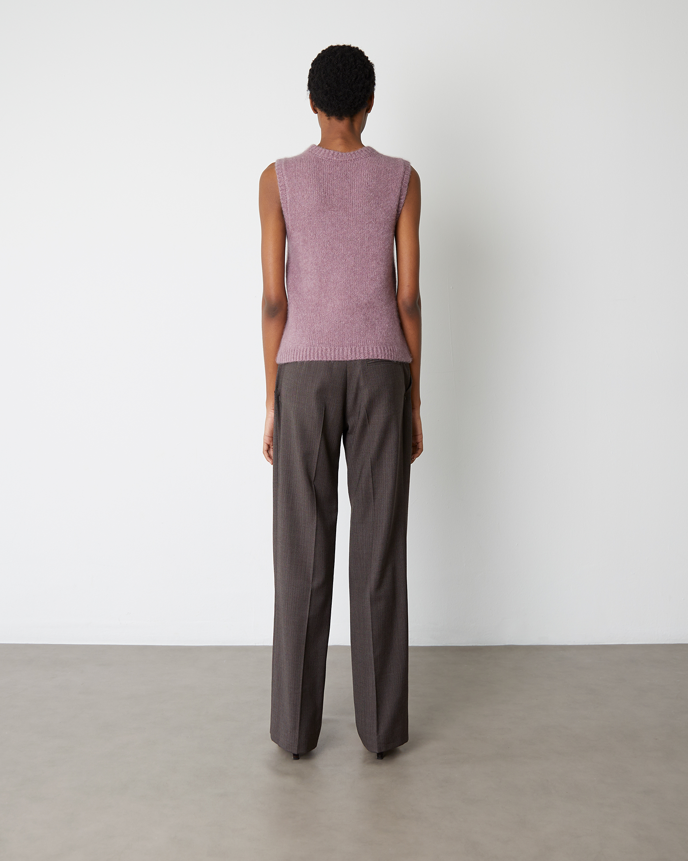 Mabel Vest in Silk Cashmere
