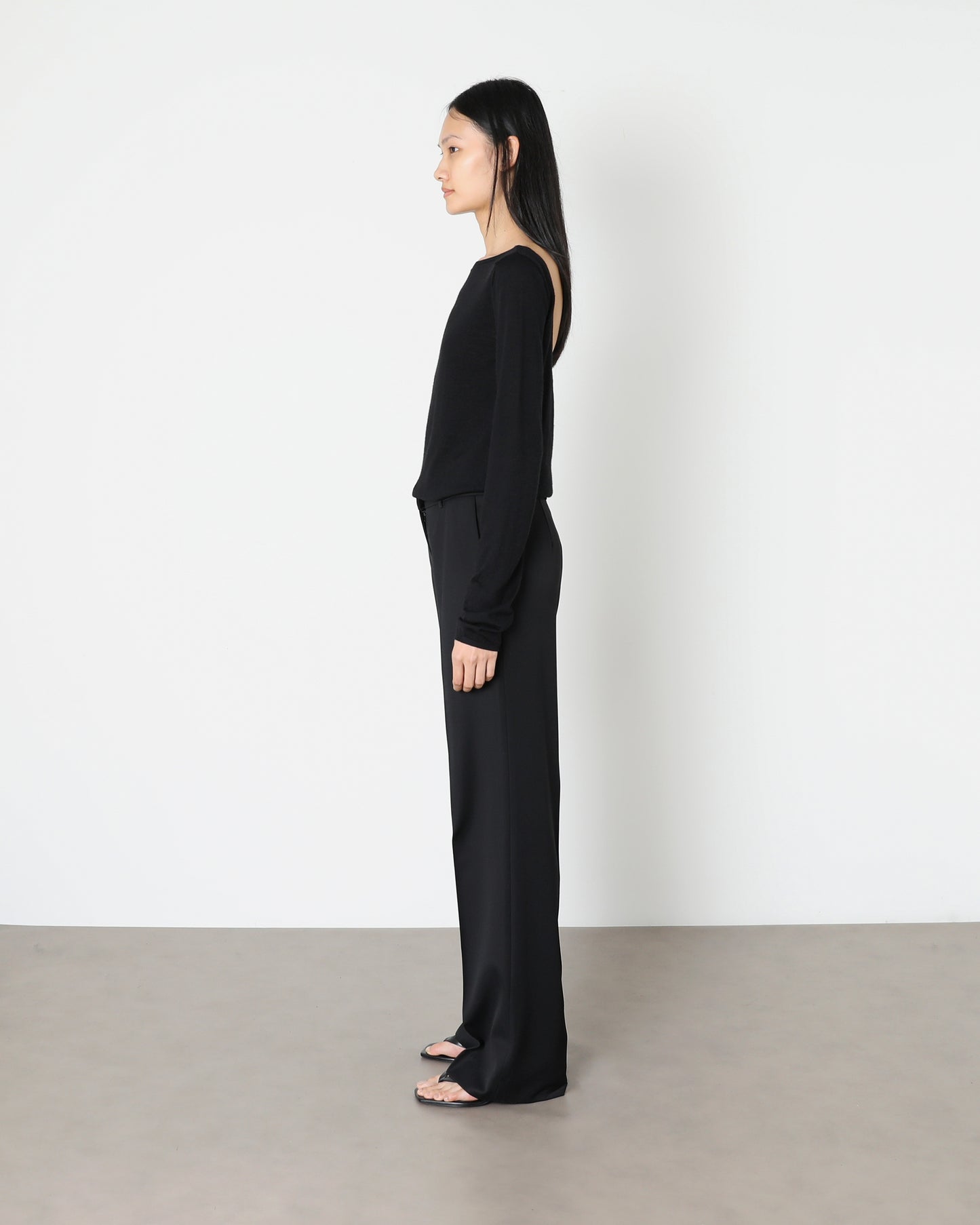 Afra Top in Wool Silk