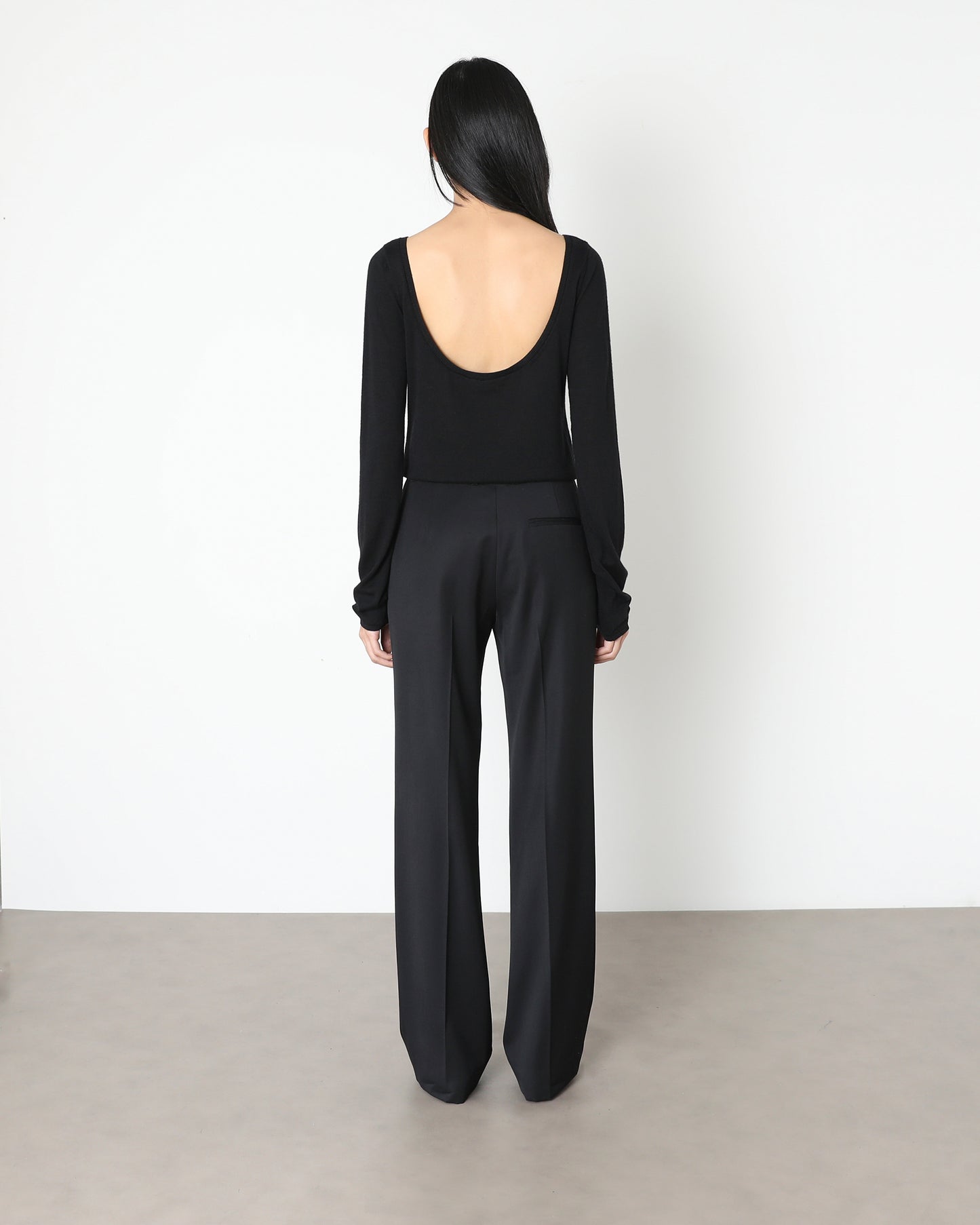 Afra Top in Wool Silk