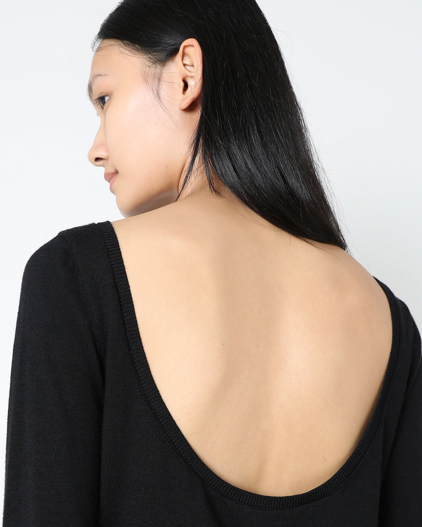 Afra Top in Wool Silk