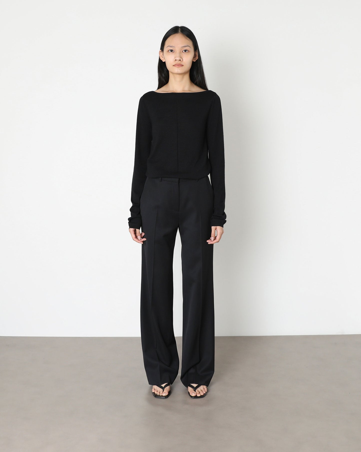 Afra Top in Wool Silk