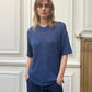 Charlotte Knitted T-Shirt in Linen Silk