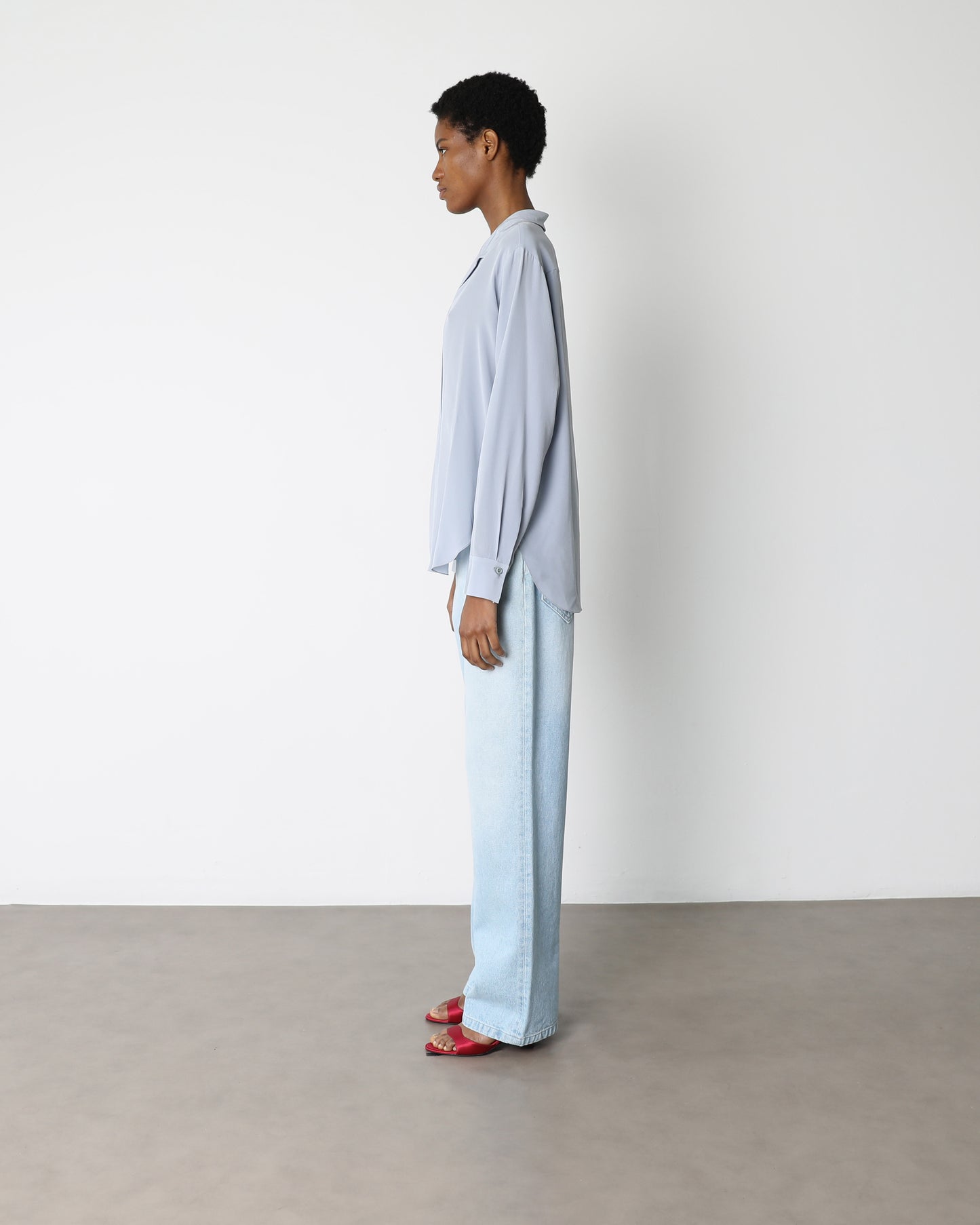 Milo Shirt in Organic Silk