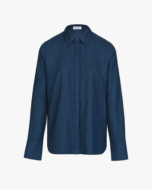 Peggy Shirt in Brushed Cotton