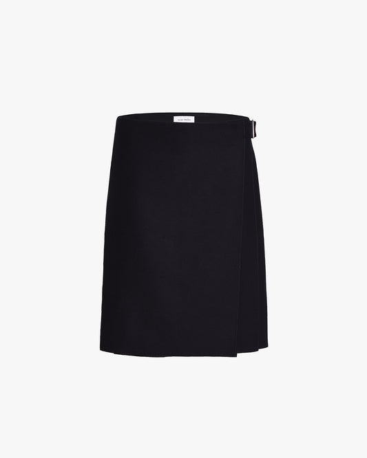 Kate Skirt in Wool and Recycled Cashmere