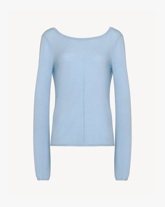 Afra Top in Wool Silk