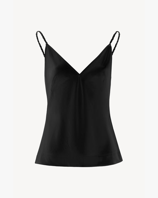 Maria Cami Top in Wool Silk
