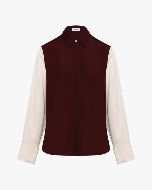 Ester Shirt in Wool Silk